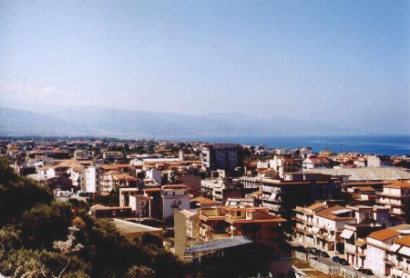 Una veduta della zona urbana della citt� di Capo d'Orlando (Sicilia - Messina)