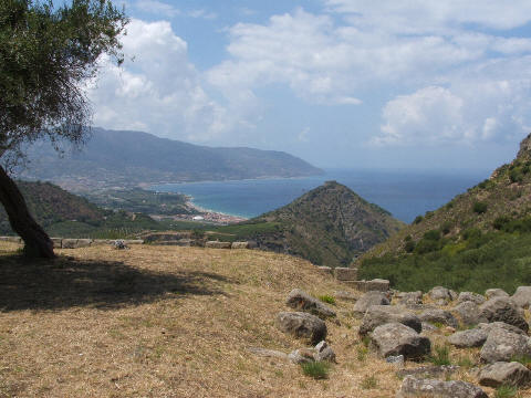 Panorama del golfo di Patti - Messina