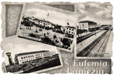 Lamezia Terme (S. Eufemia) - Cartolina d'epoca