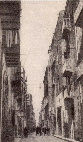 Corso Ruggero nella citt� siciliana di Cefal�