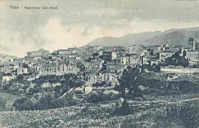 Antichissimo panorama di Naso (Messina)