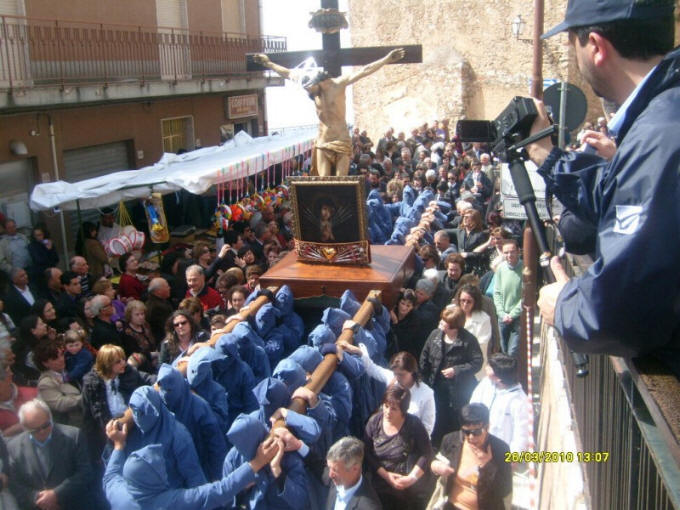 Festa di Gesu' Crocifisso evento annuale nella citt� di San Marco d'Alunzio (Sicilia)