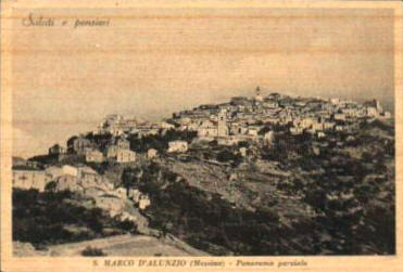 Storico ed antico panorama di San Marco d'Alunzio