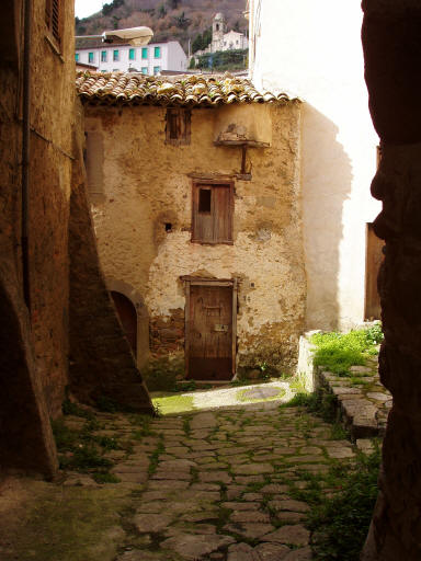 Ucria - Particolare Vicolo del centro storico