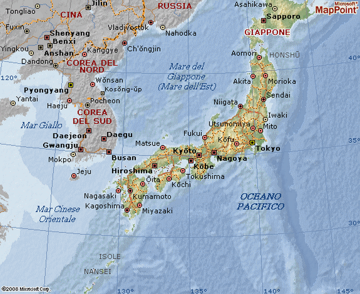 Cartina geografica mappa Australia - isola di guam - Carta capitale Hag�t�a