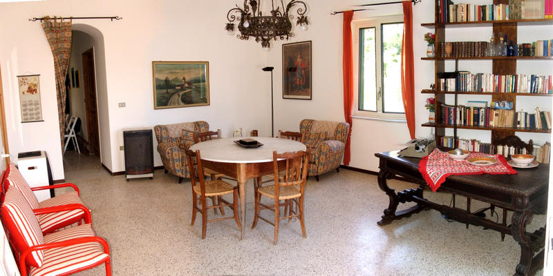 Soggiorno della Casa Villa Vacanze di Militello Rosmarino MR01